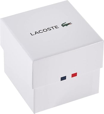 Lacoste Men's Quartz Watch, Analog Display and Leather Strap 2011002