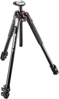 Manfrotto 190XPRO Aluminum 3-Section Camera Tripod - MT190XPRO3