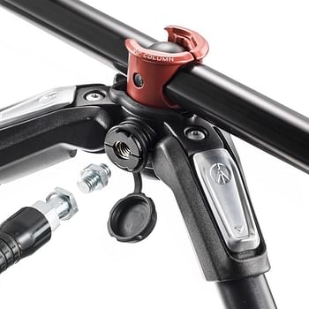 Manfrotto 190XPRO Aluminum 3-Section Camera Tripod - MT190XPRO3