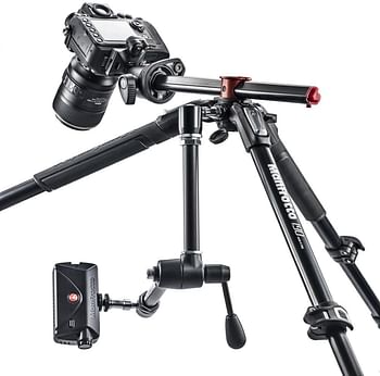 Manfrotto 190XPRO Aluminum 3-Section Camera Tripod - MT190XPRO3