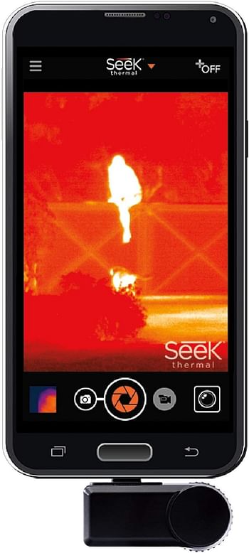 Seek Thermal Compact - All-Purpose Imaging Camera For Ios Lw-Aaa - Black