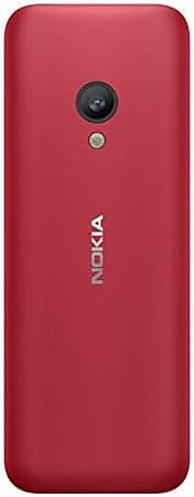 Nokia 150 (2020) Feature Phone, Dual SIM, 2.4" Display, Camera, FM Radio, MP3 Player, expandable MicroSD up to 32GB - Red - one Size