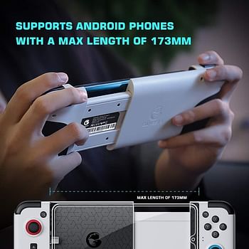 GameSir 2021 vs X2 Type-C Mobile Game Controller for Android Phone (Max 173mm) Xbox Cloud Gaming Google Stadia, 51° Movable Type-C Plug and Play E-Sports Gamepad with Controller Bag