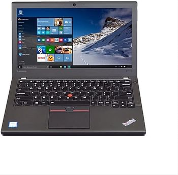 Lenovo ThinkPad X260 / 12.5 Inch Laptop / Intel Core i5-6300U 6th Gen / 2.40GHz / 256GB SSD / 8GB RAM /  Windows 11 / ENG KB / Black