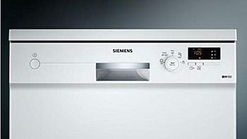 Siemens Freestanding Dishwasher SN215W10BM, White, 12 place settings