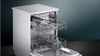 Siemens Freestanding Dishwasher SN215W10BM, White, 12 place settings