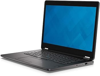 Dell Latitude Laptop E7270 12.5" Display Ci5-6th Generation 8GB RAM, / 256GB SSD / Intel Graphics / ENG KB / Black