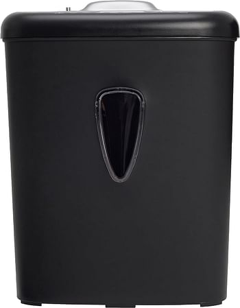 8 Sheet Cross Cut Paper and Credit Card Shredder with 4.1Gallon Bin - Black