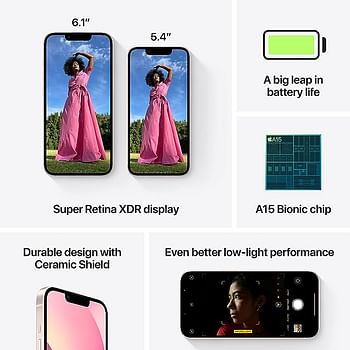 Apple iPhone 13 mini ( 256GB )-Starlight