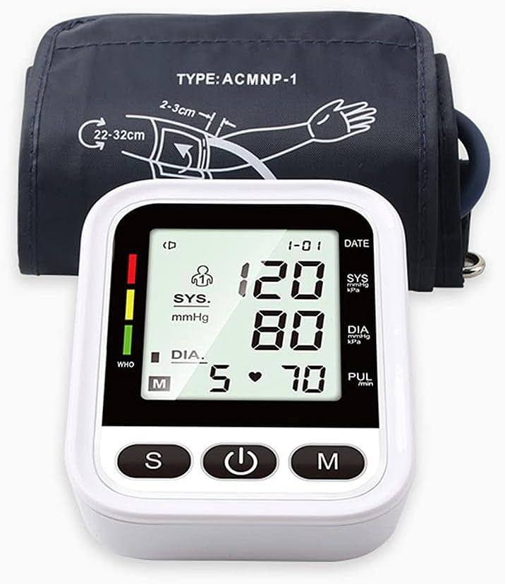 Bp Monitor Digital Blood Pressure Monitor Upper Arm Sphygmomanometer