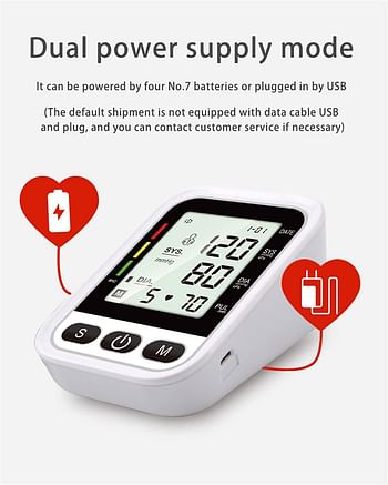 Bp Monitor Digital Blood Pressure Monitor Upper Arm Sphygmomanometer