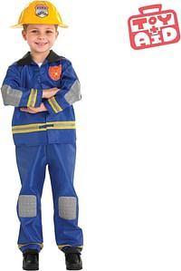 زي رجل الاطفاء الرسمي للاطفال من روبيز - قياس S، (للاعمار 3-4 سنوات)، 889518S