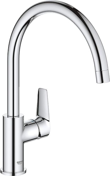 Grohe Kitchen Fixtures, Kitchen Faucet With High Spout - Bauedge Collection, 31367001