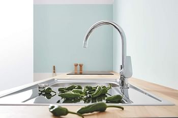 Grohe Kitchen Fixtures, Kitchen Faucet With High Spout - Bauedge Collection, 31367001