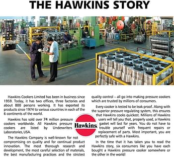 Hawkins 3 Litre Pressure Cooker, Stainless Steel Inner Lid Cooker, Tall Design Cooker, Induction Cooker, Silver (HSS3T)