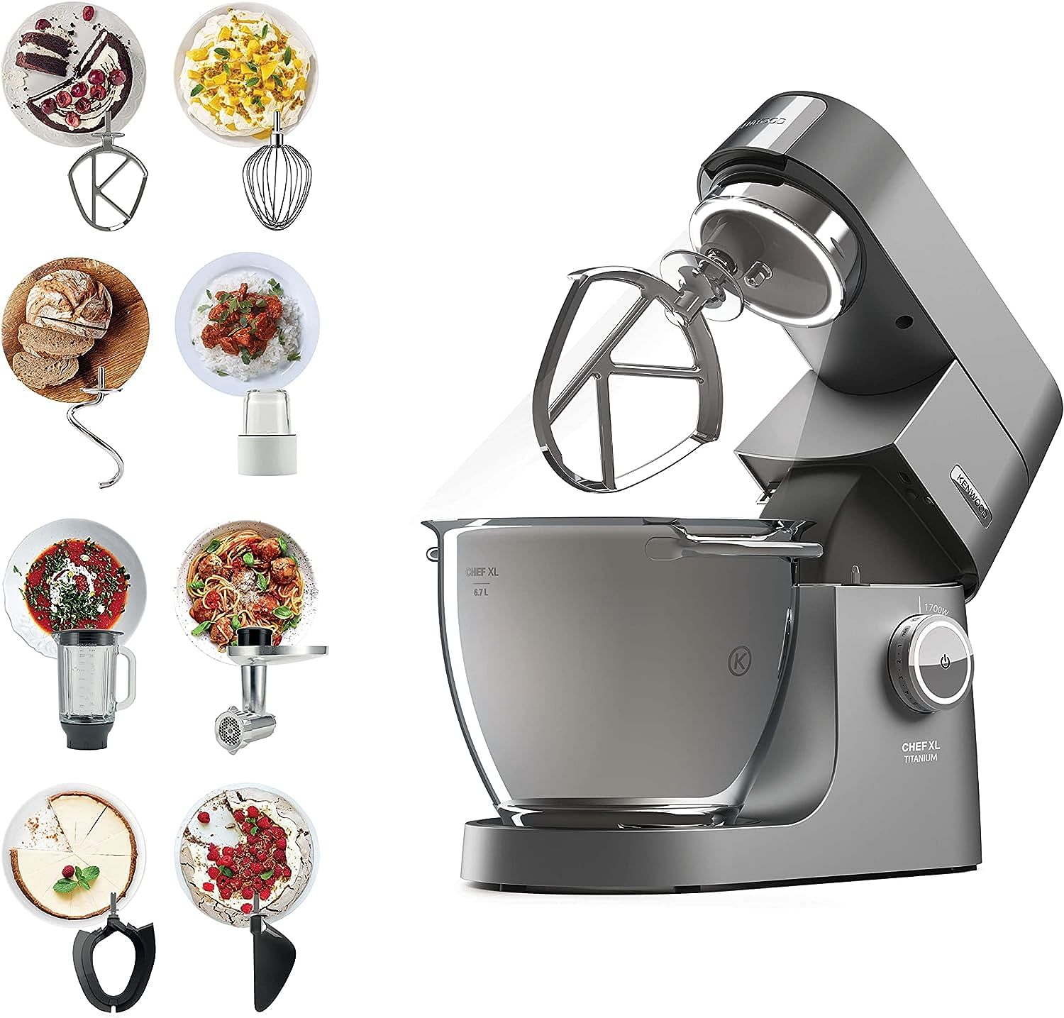 Kenwood chef titanium attachments hotsell