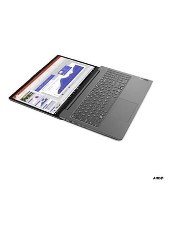 Lenovo V15 G2 ALC Laptop With 15.6-Inch FHD Display, Ryzen5 5500U Processor/8GB RAM/256GB SSD/AMD Radeon Graphics Card English/Arabic Black (Windows 10)