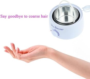 Showay Wax Heater Professional 500Cc Hot Wax Warmer Machine With Hair Removal Fast Heater Melt Portable Electric Melting Pot