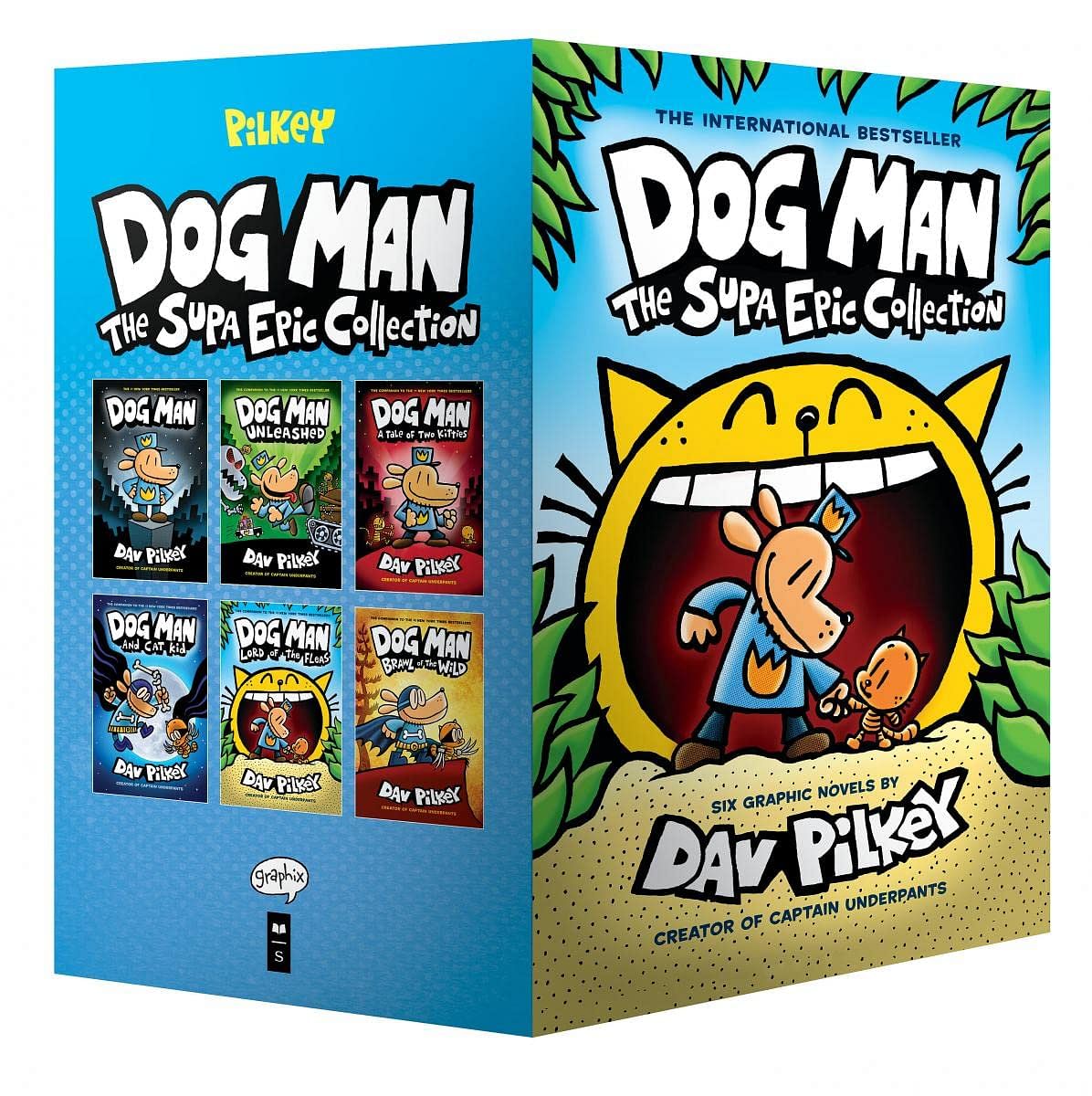 Dog Man 1-6: The Supa Epic Collection: From The Creator Of Captain Underpants / Hardcover