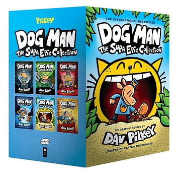 Dog Man 1-6: The Supa Epic Collection: From The Creator Of Captain Underpants / Hardcover