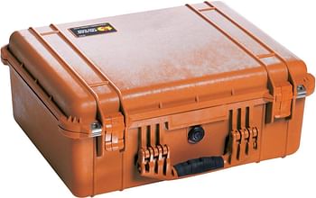 Pelican 1550 Ems Case With Organizer And Dividers, Orange