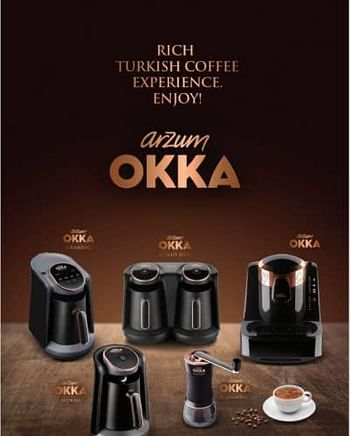 Arzum Okka OK-006-K Minio Duo Turkish Coffee Maker 'Chrome'