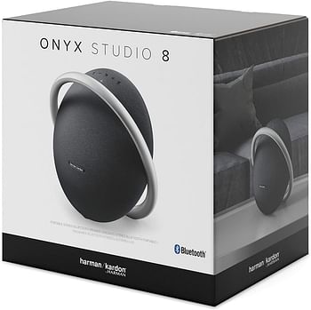 Harman Kardon Onyx Studio 8 Portable Stereo Bluetooth Speaker-Black