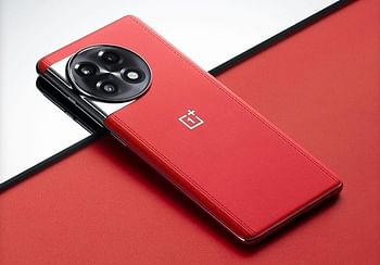 Oneplus 11R 5G18GB RAM+512GB Ace 2 Red Vegan Leather Edition Chinese Release 5000 mAh battery 100W Fast charging Hasselblad Camera 120Hz Fluid Display 4nm Processor, CPH2487