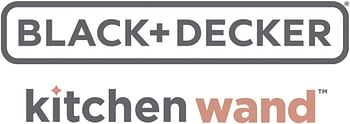 Black & Decker Kitchen Wand includes 7.2V power unit blender 700ml measuring cup charging base with magnetic cable whisk milk frother spice grinder wine opener and can opener