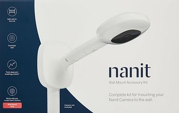 Nanit Pro Replacement Wall Mount - White (Camera not Included)