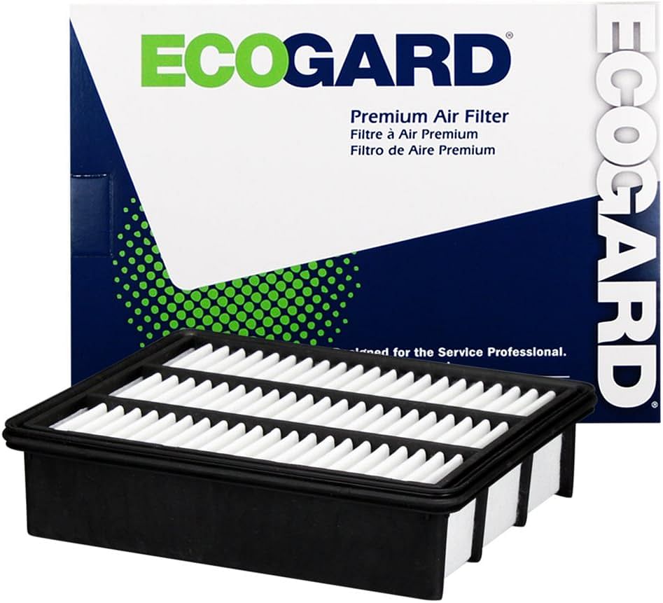 ECOGARD XA10597 Premium Engine Air Filter Fits Mazda CX-9 2.5L 2016-2019, 6 2018-2019