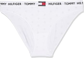 Tommy Hilfiger womens BIKINI BURNOUT Bikini White/XS