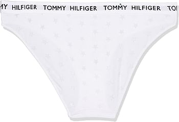 Tommy Hilfiger womens BIKINI BURNOUT Bikini White/XS