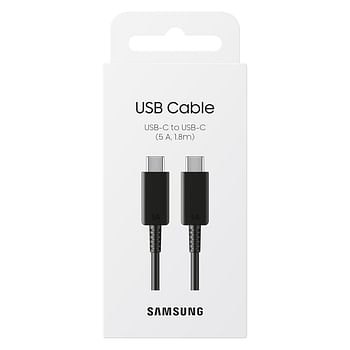 Samsung USBC to USBC Cable EPDX510 (5A) 18m Black