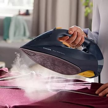 Philips 7000 Series HV Steam Iron Blue/Yellow DST7060/26