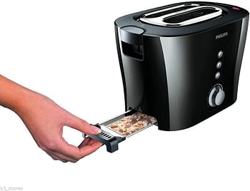 Philips 2 Slices Plastic Toaster - HD2630