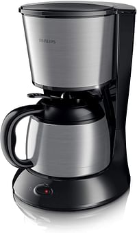 PHILIPS Daily Dripfilter coffee machine with Stainless Steel Jug: 1.2L for 10-15 cups HD7478/20