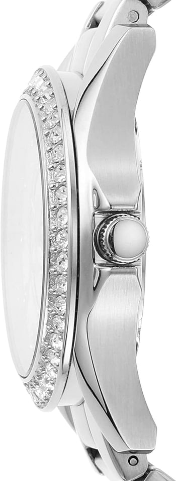 Fossil Women's Quartz Watch, Analog And Stainless Steel Es3202 - Silver