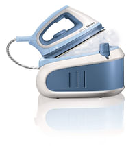 Philips 6400 series GC6405/03 steam ironing station 800 W 0,8 L Stainless Steel soleplate Blue, White
