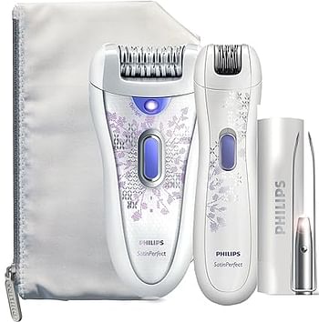 Philips HP6578 Satin Perfect Deluxe Rechargeable Epilator Set