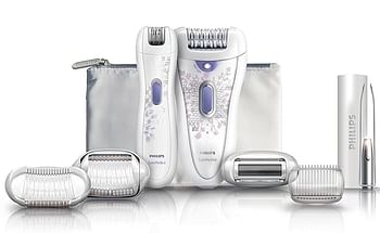 Philips HP6578 Satin Perfect Deluxe Rechargeable Epilator Set