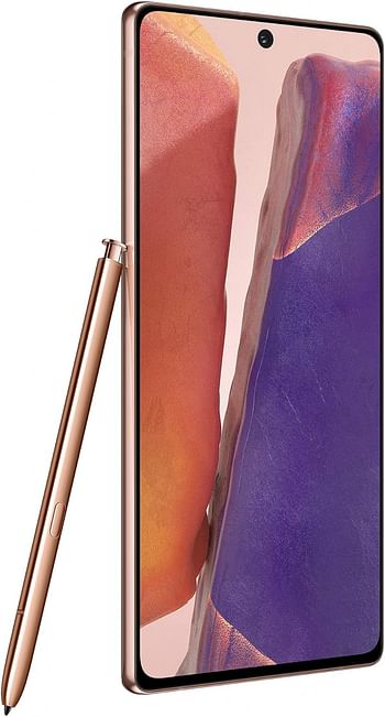 Samsung Galaxy Note20 Single SIM 128 GB 8GB RAM 5G Mystic Bronze
