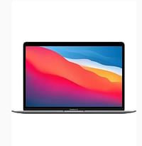 Apple MacBook Air Laptop 10,1 A2337(13-Inch, M1 Chip, 2020) 8GB RAM, 256GB SSD , FaceTime HD Camera, Touch ID, English Keyboard - Space Grey