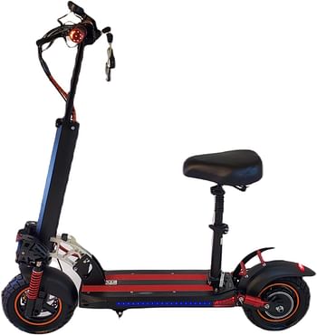 E-scooter E20 50Km Mileage 1000W Full Foldable 48V 13Ah Improved (1000wh) 50Km Speed Include Anti-Theft RC