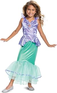 Disguise Disney Princess Ariel Classic Girls' Costume, Teal, XS (3T-4T)