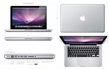 Apple MacBook Pro9,2 (A1278 Mid 2012) Core i5 2.5GHz 13.3 inch 8GB Ram 500GB HDD 1.5GB VRAM, ENG KB Silver