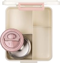 Citron- Grand Lunchbox with 4 Compartments with 1 Thermos Food Jar for Kids | Leak-Proof and BPA Free LunchBox for Kids-Unicorn