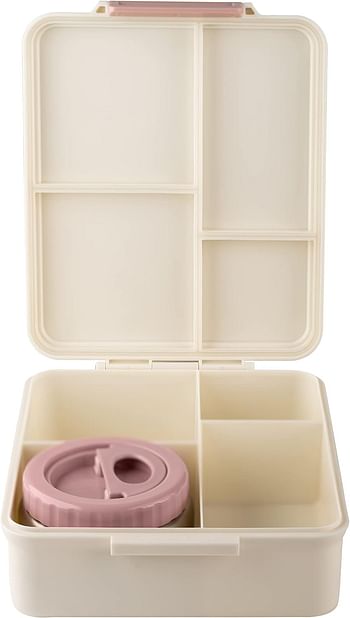 Citron- Grand Lunchbox with 4 Compartments with 1 Thermos Food Jar for Kids | Leak-Proof and BPA Free LunchBox for Kids-Unicorn
