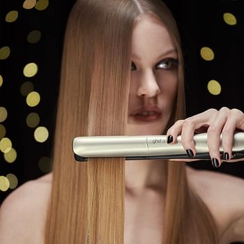 ghd Gold Styler 1" Flat Iron Hair Straightener, Professional Ceramic Hair Straightening Styling Tool for Stronger Hair & More Color Protection, One Size