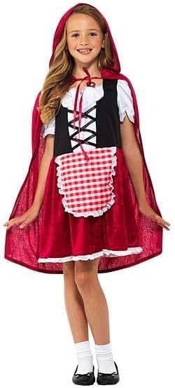 Mad Toys Red Riding Hood Kids Costumes Kids Costumes 83281 Small - Red